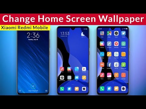 How to Change Home Screen Wallpaper in Xiaomi Redmi Mobile?