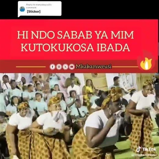 Duuuu hadi kanisani viuno vinakatwa tuu