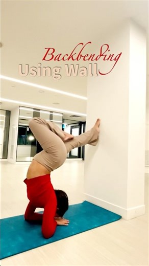 Backbending Using Wall