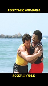 Rocky trains with Apollo Scene - Rocky III (1982) #rocky #sylvesterstallone | The Kitchen - Omagh.