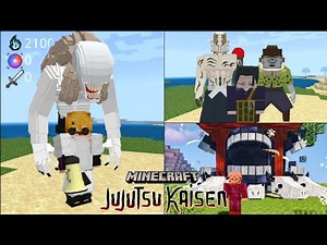 Jujutsu Kaisen Update Addon/Mods For Minecraft PE | Curse Technique Update (1.18+)