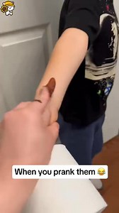 Fake poop prank on kids 🤣 #funnyvideos #tiktok #kids #prank #foryou #funnyprank | Funnˉy