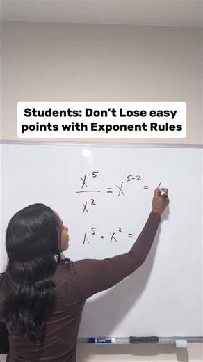 Don’t Lose Easy Points with Exponent Rules | Algebra 1