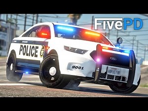 Stolen Police Car Pursuit | FivePD Callouts | FivePD 15