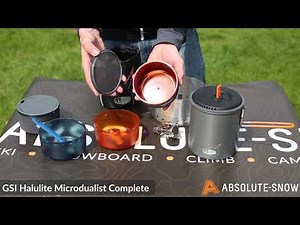 GSI Outdoors Halulite Microdualist Complete Cook Set | Video Review