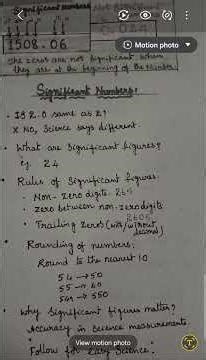 "SIGNIFICANT FIGURES"