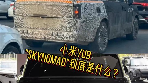 小米Yu9 商标"skynomad"到底对应什么车？