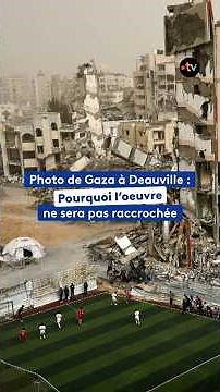 Deauville’s removal of Gaza photo ruled illegal ⚖️