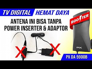 HOW TO BOOSTER ANTENNA WITHOUT POWER INSERTERS AND ADAPTORS
