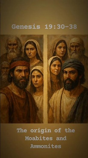 Genesis 19:30-38 The originates of Moabites and Ammonites