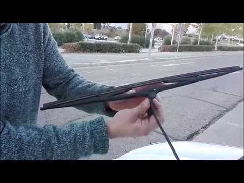 CÓMO CAMBIAR LAS ESCOBILLAS LIMPIAPARABRISAS DEL COCHE