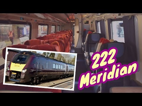 East Midlands Railway 222 Meridian | Interior/Walkthrough | Standard & First Class | 5 Carriages