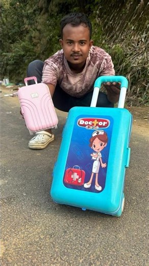 Two Suitcase Bag Small and Big Doctor Set Unboxing Tasting