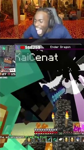 Minecraft Enderman Fight: Epic Survival Challenge! #shorts