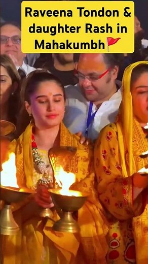 Om Namah Shivaye🙏#prayagraj #trending #shortvideos#viralvideo #ytshorts#raveenatandon #mahakumbh2025