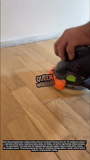 THIS Floor Sander Restores Old Hardwood Like Magic!