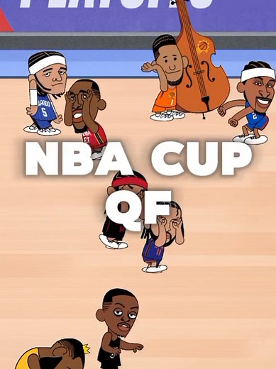 (NBA CUP) QF IS HERE! #nbacup #lakersvsspurs #magicvsheat #okcvssuns #knicksvsraptors