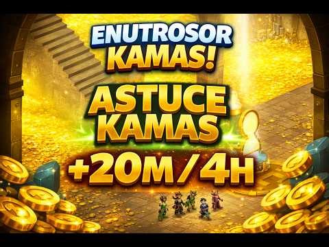 [Dofus Maroc] Astuce Kamas +20M 😱😱| Quete Enutrosor