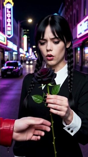 crush Wednesday Addams👆New Music Video #darkpop #vampire #gothic #cosplay #halloween