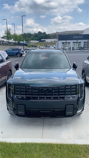 2027 Kia Telluride X-Line AWD in Black Jade Green $57K