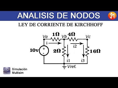 NODE ANALYSIS 📚 Steps to calculate the voltage of electrical circuits using Kirchhoff's laws