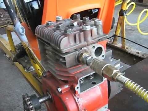 Compressed Air Go-Kart Engine