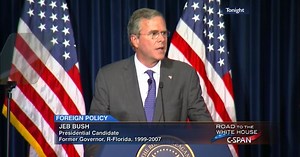 User Clip: Presidential Candidate Jeb Bush on Foreign Policy