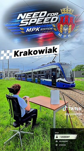 Second version: MPK Kraków tram moments
