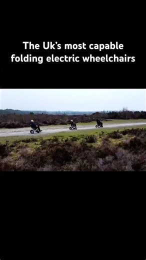 LITH-TECH Mobility Electric Wheelchairs, lightweight multi-terrain folding powerchairs