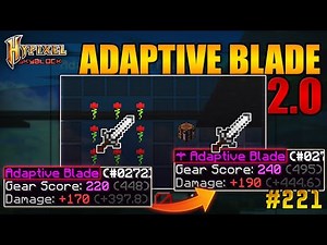 WILL THE ADAPTIVE BLADE Be Better After This Upgrade? | Hypixel Skyblock - Minecraft EP. 221