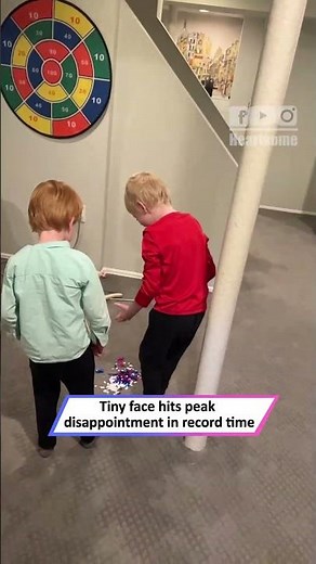 Kid’s Confetti Trick Fails Instantly—A Hilarious Lesson in Gravity|| Heartsome 💖