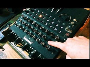 Amazing replica enigma machine for sale (demo)