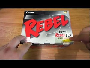 Unboxing Camara Canon EOS REBEL T3 En Español
