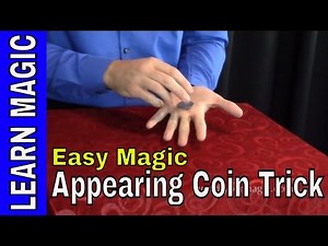 Magic Trick Revealed - Learn Appearing Coins With Sleight of Hand