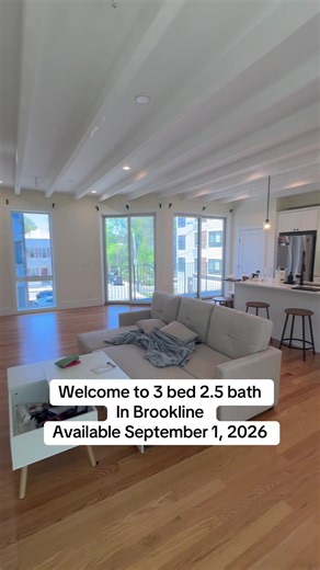 Stunning 3 Bed Apartment for Rent in Brookline, Boston