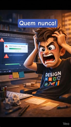 Who hasn't experienced this when opening Photoshop?? #photoshop #photoshopbrasil #tutorial