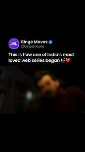 “This is how one of India’s most iconic web series began Mirzapur! 💥 From Munna Bhaiya’s madness to Kaleen Bhaiya’s power, it redefined Indian OTT storytelling. | BINGE MOVES