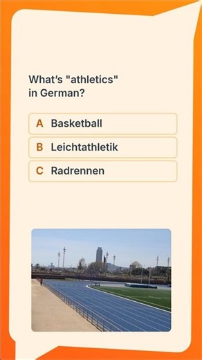 Test your German with this sports quiz