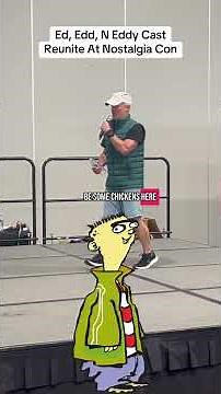 Ed, Edd, N Eddy Cast Reunite at Nostalgia Con Denver 2025 #shorts