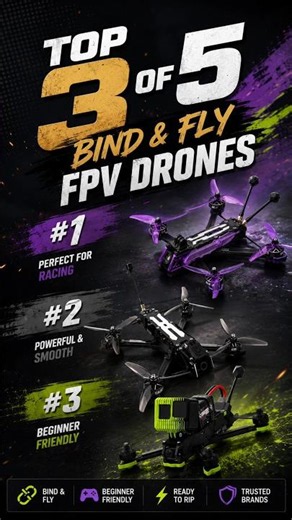 TOP 3 Bind & Fly FPV Drones of 2026 🚀 This Surprised Me!