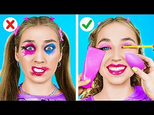 TATA Rias Wajah KEREN UNTUK GADIS POPULER || Ide Keren dan Simpel dari 123 GO!