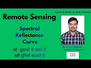 REMOTE SENSING: SPECTRAL REFLECTANCE CURVE