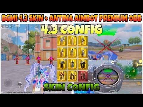 BGMI 4.3 AIMBOT OBB | BGMI ANTENNA CONFIG FILE 4.3 | BGMI NO RECOIL CONFIG 4.3 | BGMI AIMBOT OBB 4.3