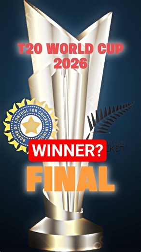T20 CWC 2026 Final 🏏 India vs New Zealand #shorts #indvsnz