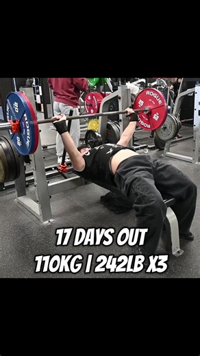 1100lb total is my goal, i should smash it #gym #powerlifting #gymtok #fyp #bench
