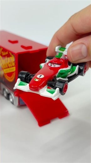 Organizing 24 Cars in Mack! ASMR Lightning McQueen | No Talking #asmr #shorts