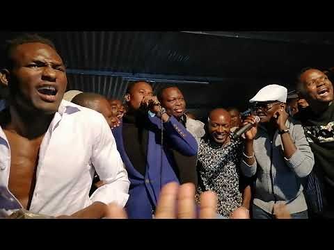 Prince Indah ft Musa jakadala live on stage NGIMA EMADUONG