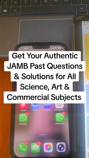Get Your Authentic JAMB Past Questions & Solutions for All Science, Art & Commercial Subjects #jamb #jamb2026 #dtwtutorials #jambpastquestions #jambpastquestionandanswers