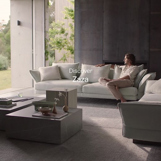Designed by award-winning Australian designer Charles Wilson for King, the Zaza sofa raises the benchmark in contemporary style and luxury. | King Living