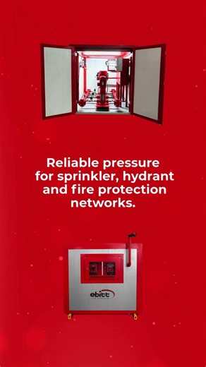 EBITT FIRE UNIT | Compact Fire Pump Room